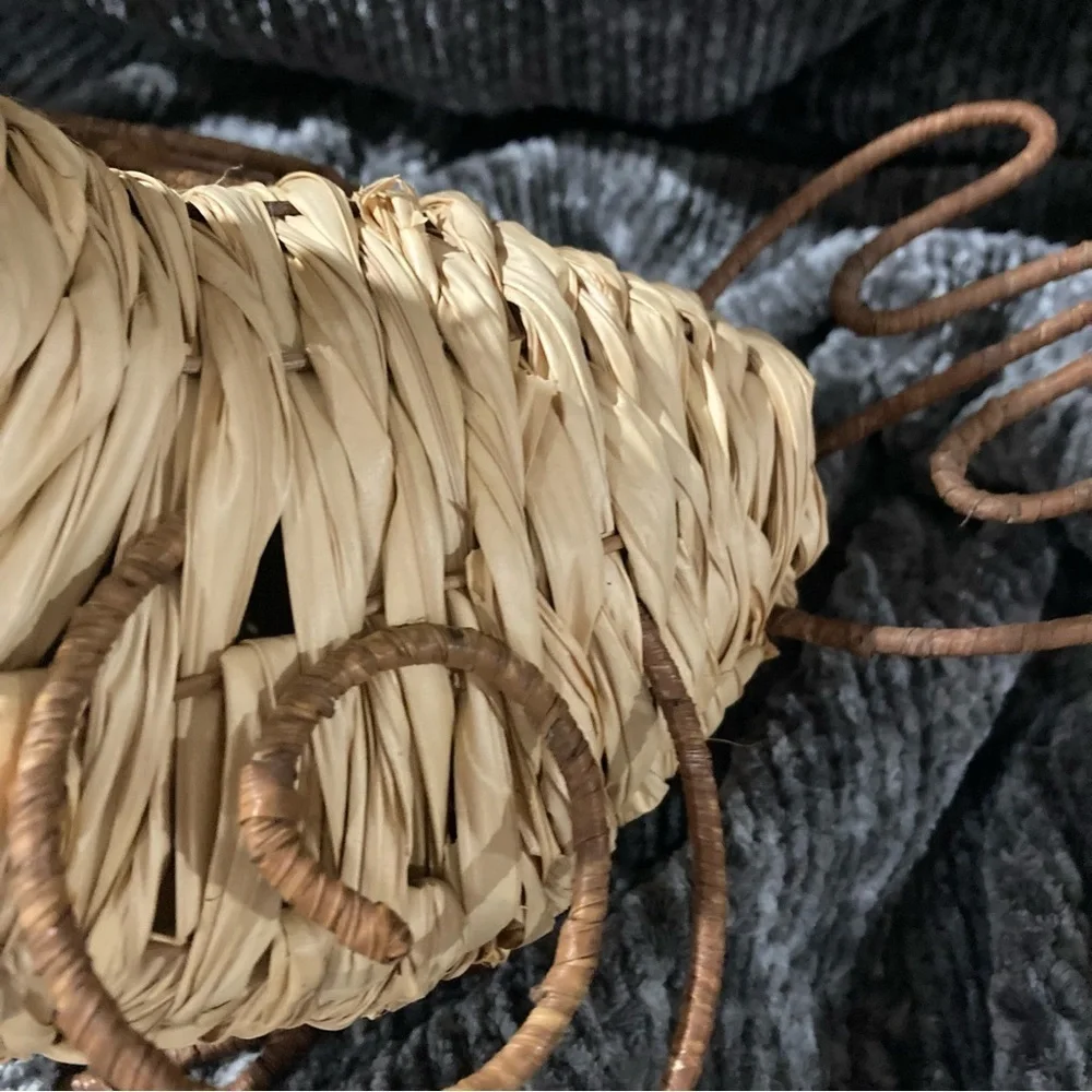 Chicken/Rooster Wire Raffia Set Decor Kitchen Farmhouse